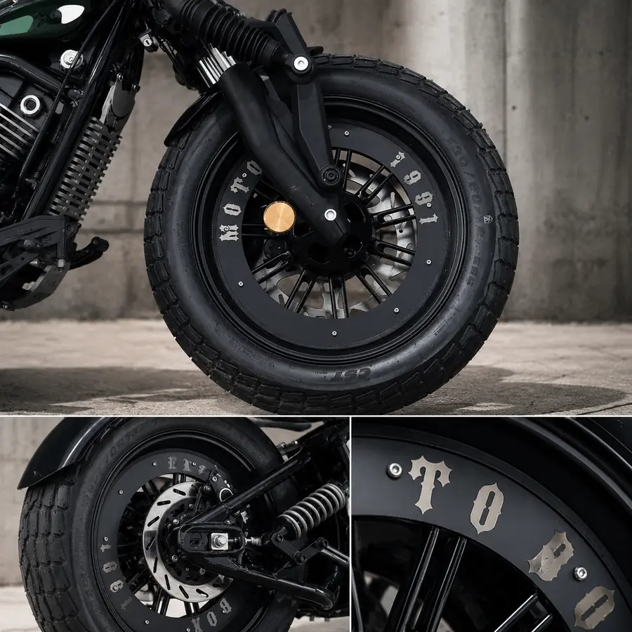 Closed metal hubcap — Benda Samurai visual 4