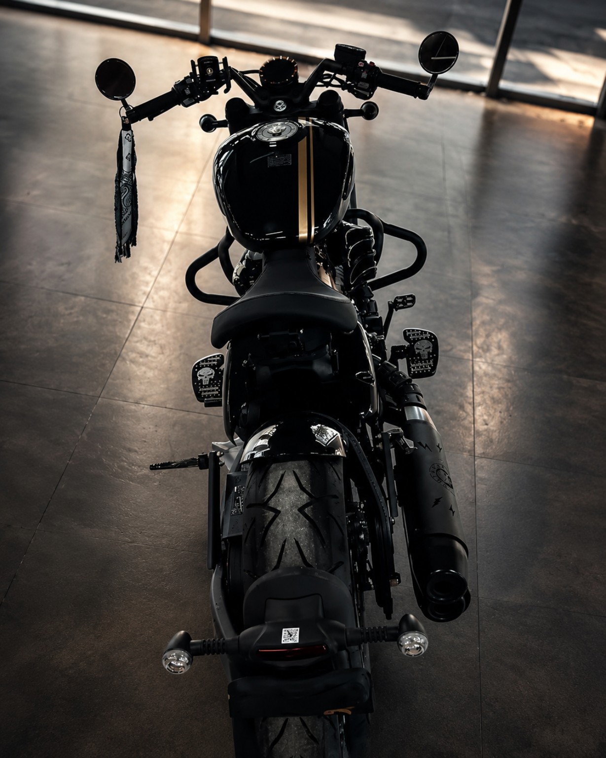 Premium Comfort Foot Kit rear installed view