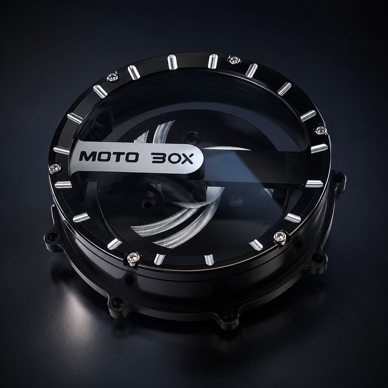 Premium Transparent Clutch Cover Kit angled product detail