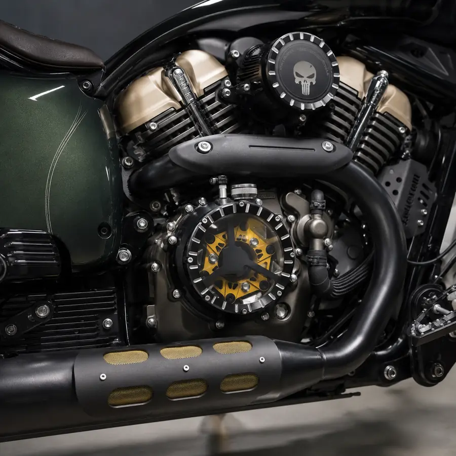 Transparent clutch cover visual 4